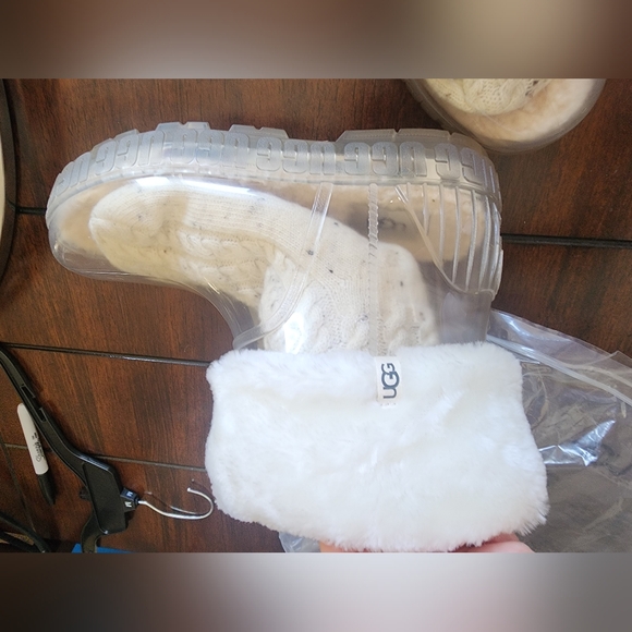 NIB UGG Drizlita Clear Rain Boots - Picture 8 of 9